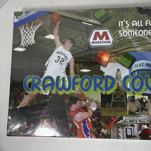 Main‎ Event Promotions Crawford County-Opoly Board Game Illinois Sealed F4 - Picture 3 of 10